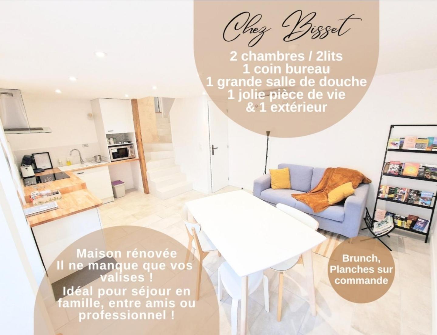 Gite Chez Bisset_2Chambres 4Personnes Lezoux Extérieur photo
